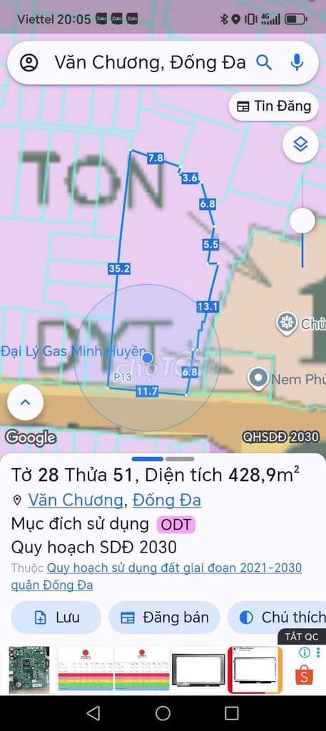 bán đất 419m2 - Ảnh 3