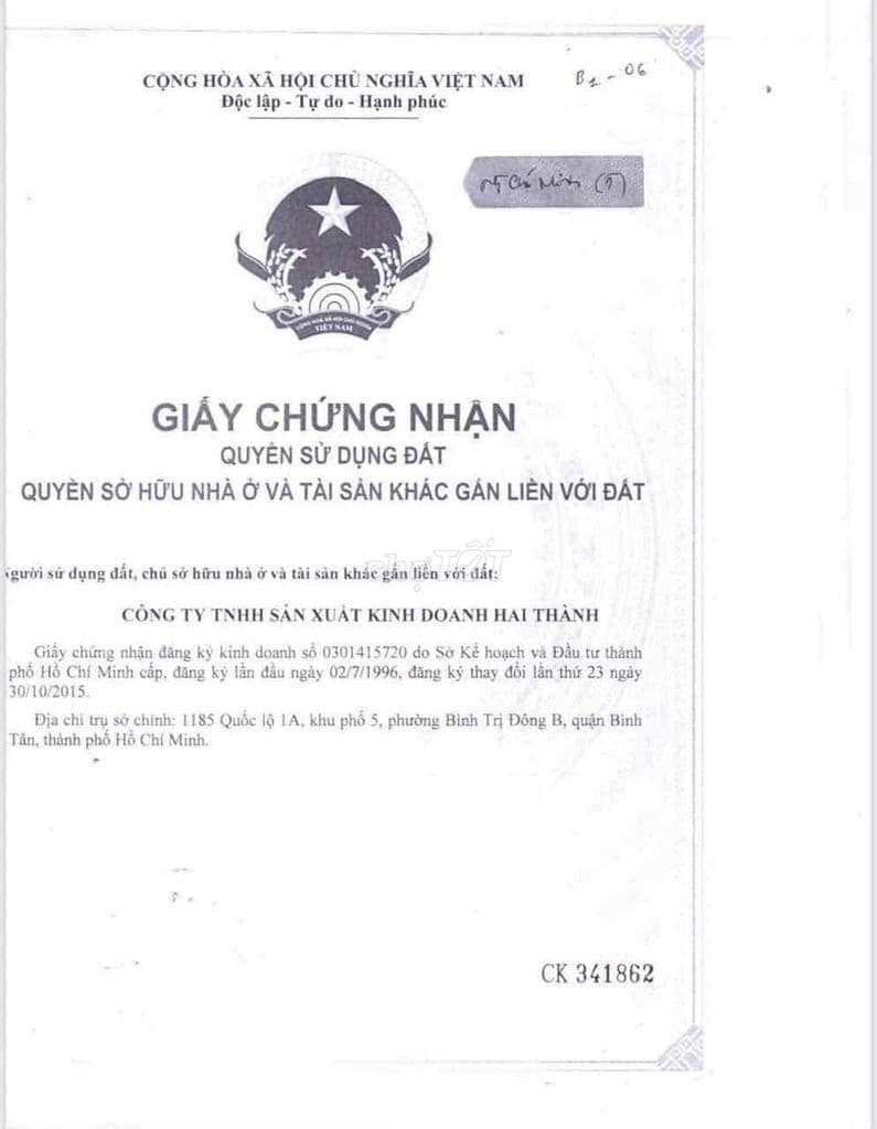 Quận 8 - 98m2 ngang 6m cực hiếm tại kdc phú lợi, Phường 7 🔥