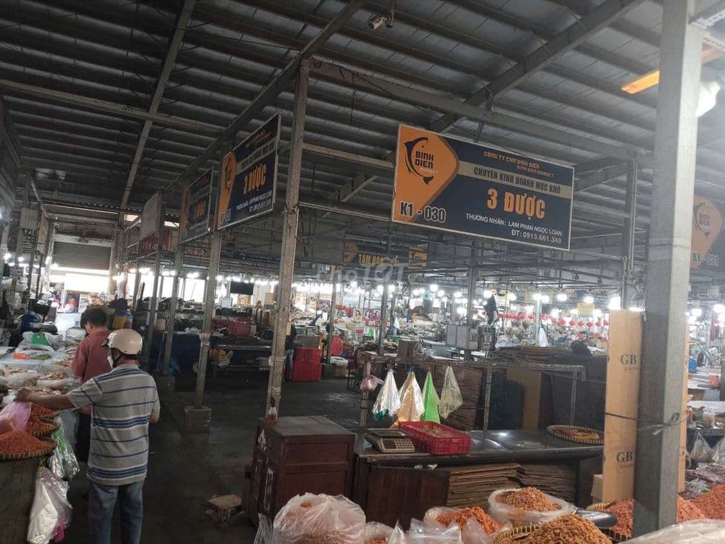 2 Ô Khô Nhà Lồng K Chợ Đầu Mối Bình Điền - Ảnh 3