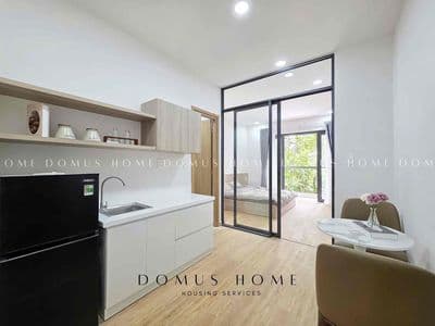 SIÊU PHẨM KHU SÂN BAY 1PN TÁCH BẾP FULL NỘI THẤT BANCOL HƯỚNG GIÓ