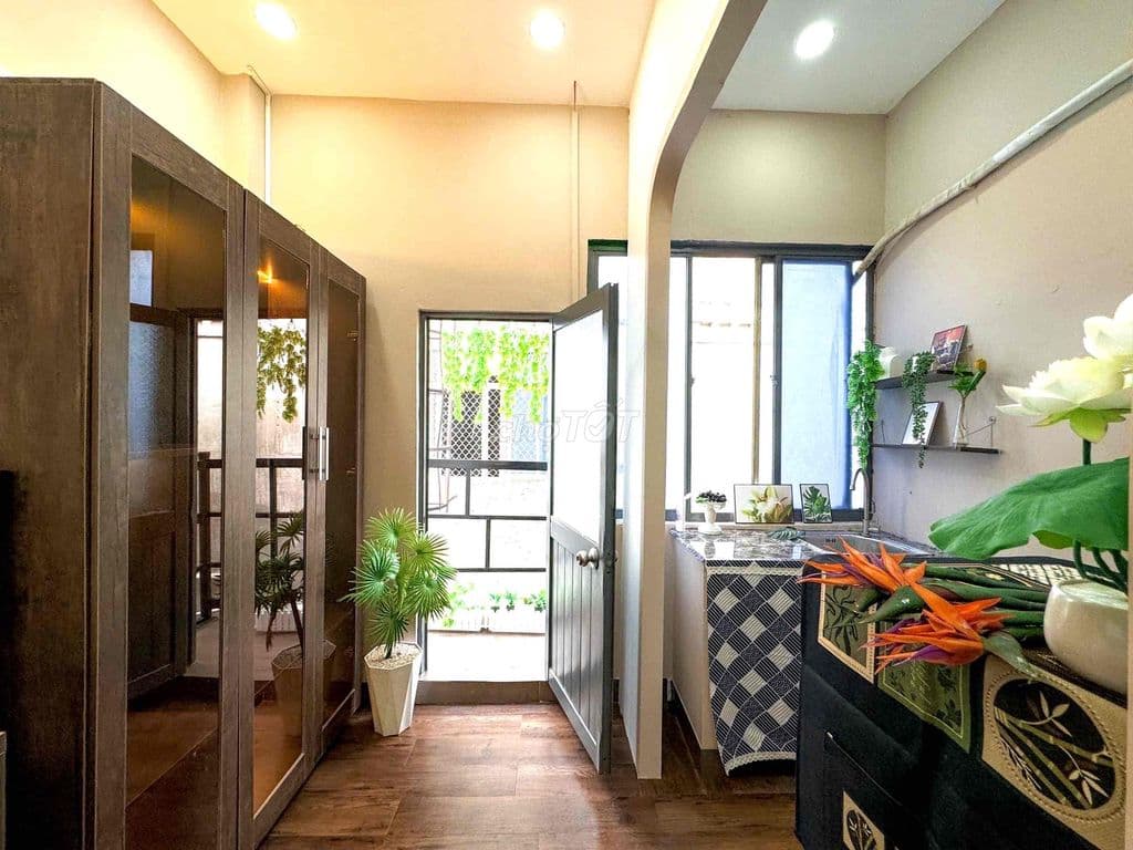 CHO THUÊ Căn Hộ ban công Full Nội Thất 1PN CAO CẤP–Ngay Ung Văn Khiêm - Ảnh 2