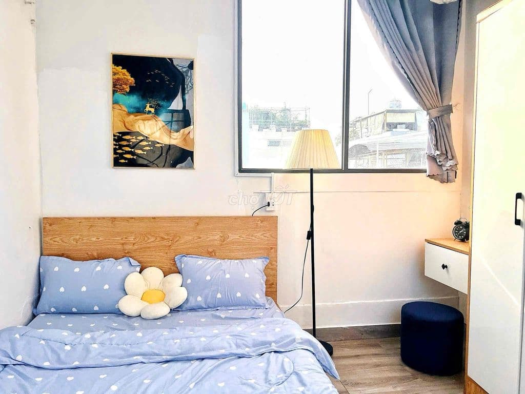 CHO THUÊ CĂN HỘ DV 2 PHÒNG NGỦ - 2 BAN CÔNG - RỘNG 50m2 FULL NỘI THẤT - Ảnh 3