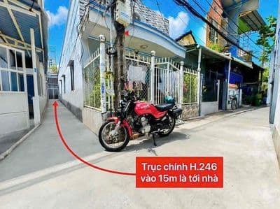 C.G - CHO THUÊ NHÀ TRỆT LẦU HẺM 246 ĐƯỜNG TẦM VU
