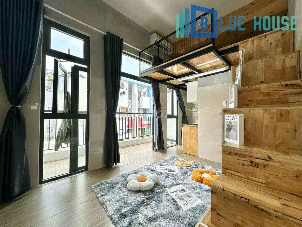 CHO THUÊ CĂN HỘ DUPLEX BAN CÔNG NGAY CHỢ TÂN HƯƠNG, ĐẠI HỌC VĂN HIẾN