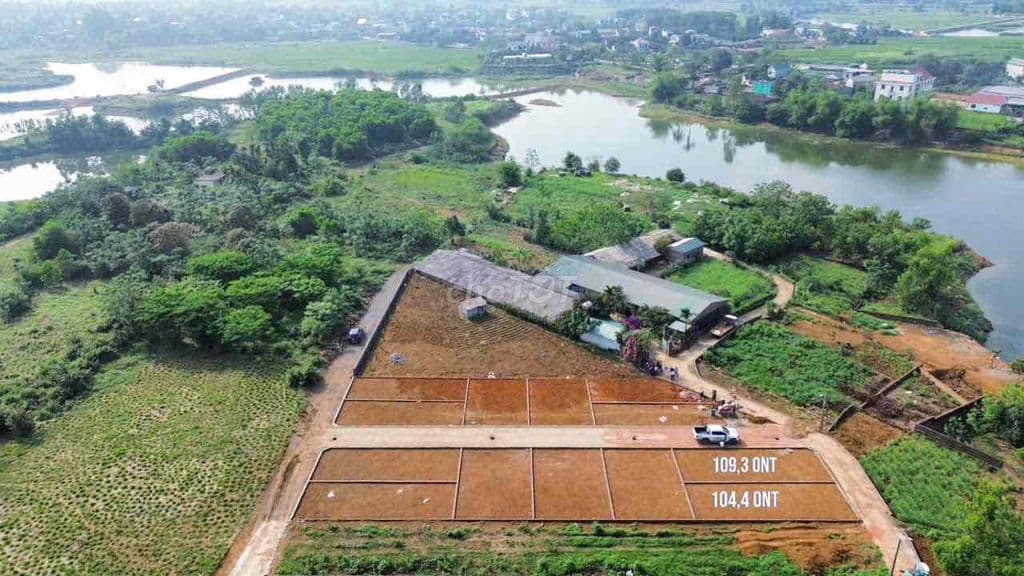 Cần bán 104,4m2 viu hồ, MT 6.19m ngõ thông tại Hoà Thạch, Quốc Oai. - Ảnh 3