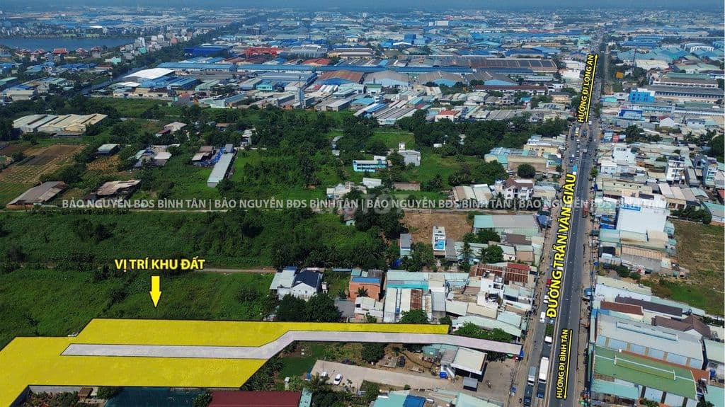 Bán Đất Trần Văn Giàu Bình Chánh Khu Phân Lô Đồng Bộ 80m2 GiáTốt 2,5Tỷ - Ảnh 2