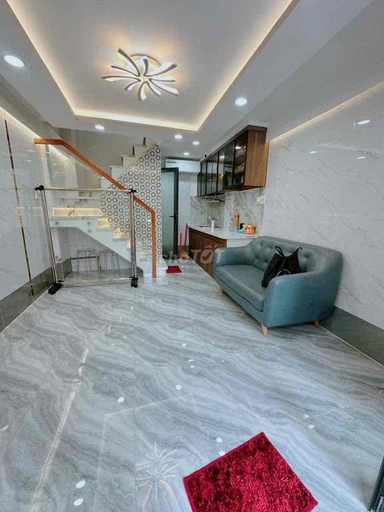 Mặt Tiền Quận 3 chỉ nhỉnh 3 Tỷ nhà mới full nội thất