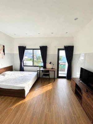 Căn hộ 1 phòng ngủ, 50m2, ban công rộng. Thân thiện thú cưng