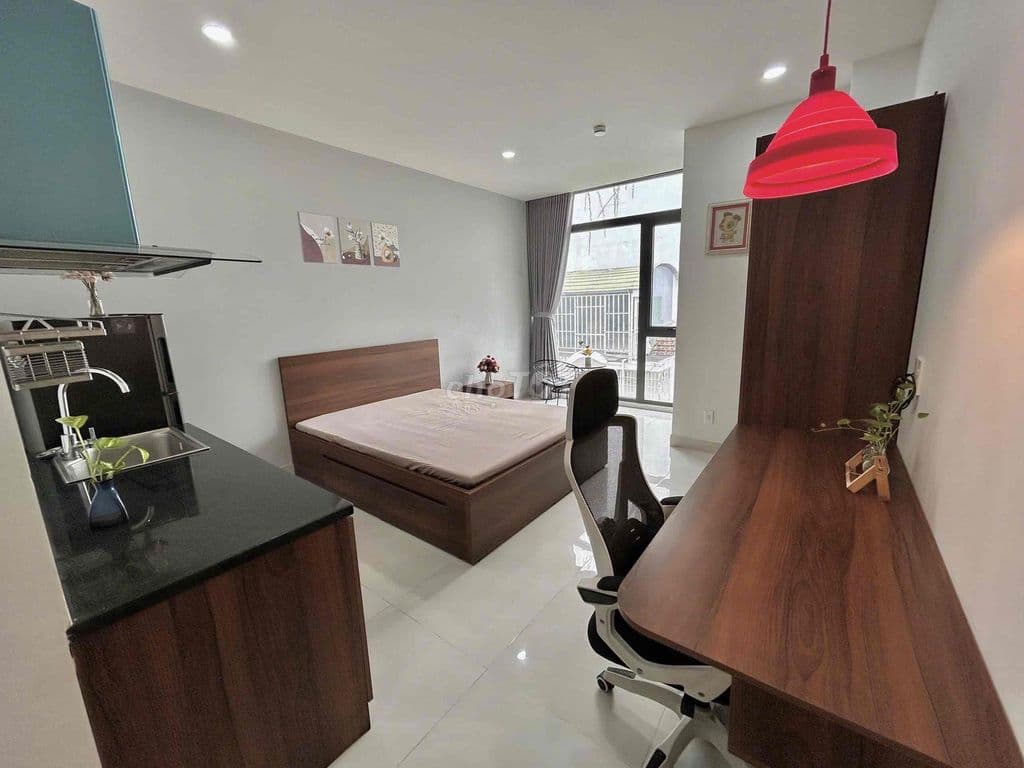 Mới 100%🧧Căn Hộ 40m2 ban công thoáng Ngã Tư Hàng Xanh, Bình Thạnh. - Ảnh 2