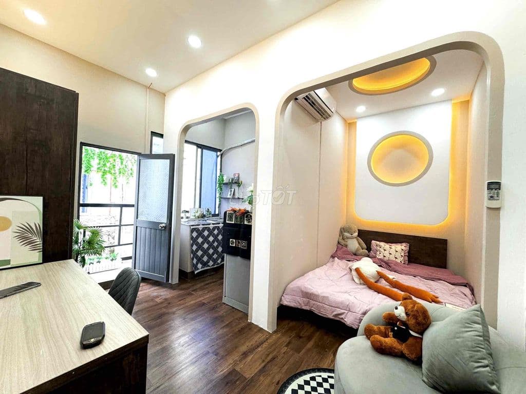 CHO THUÊ Căn Hộ ban công Full Nội Thất 1PN CAO CẤP–Ngay Ung Văn Khiêm