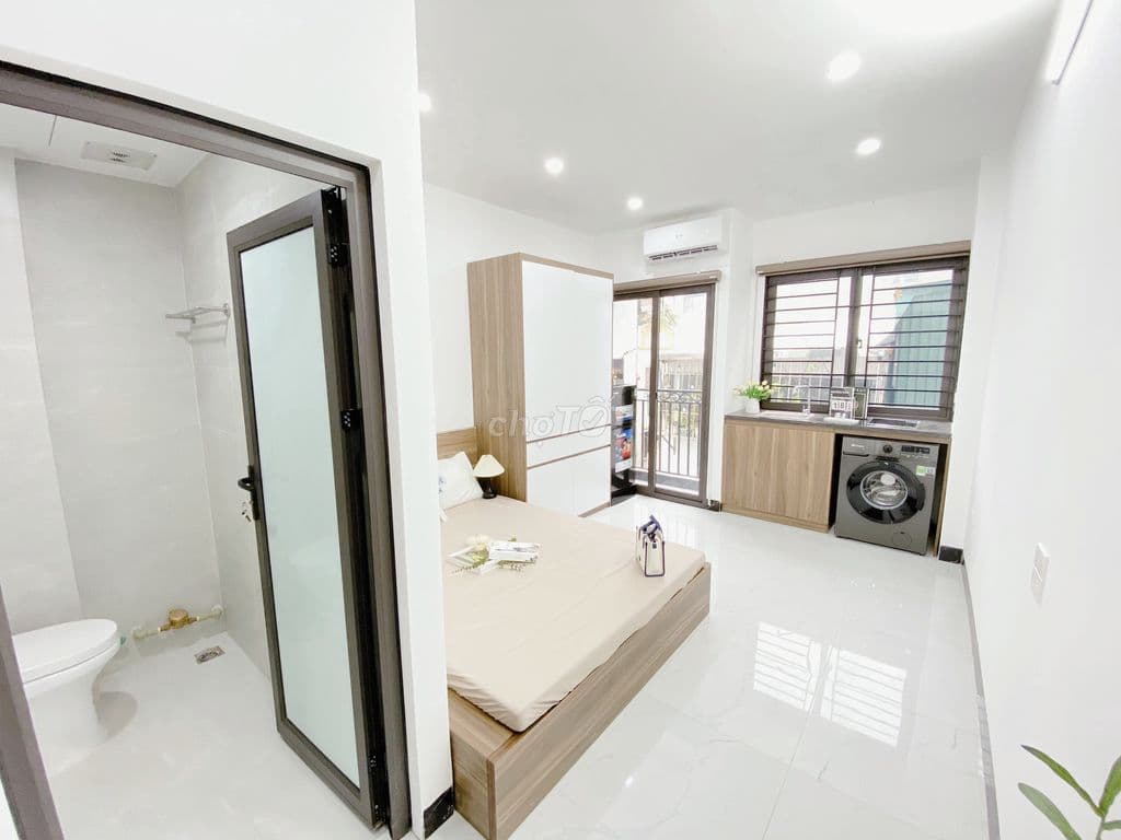 CHÍNH CHỦ CHO THUÊ CCMN LÊ VĂN LƯƠNG – BAN CÔNG RIÊNG, FULL ĐỒ,