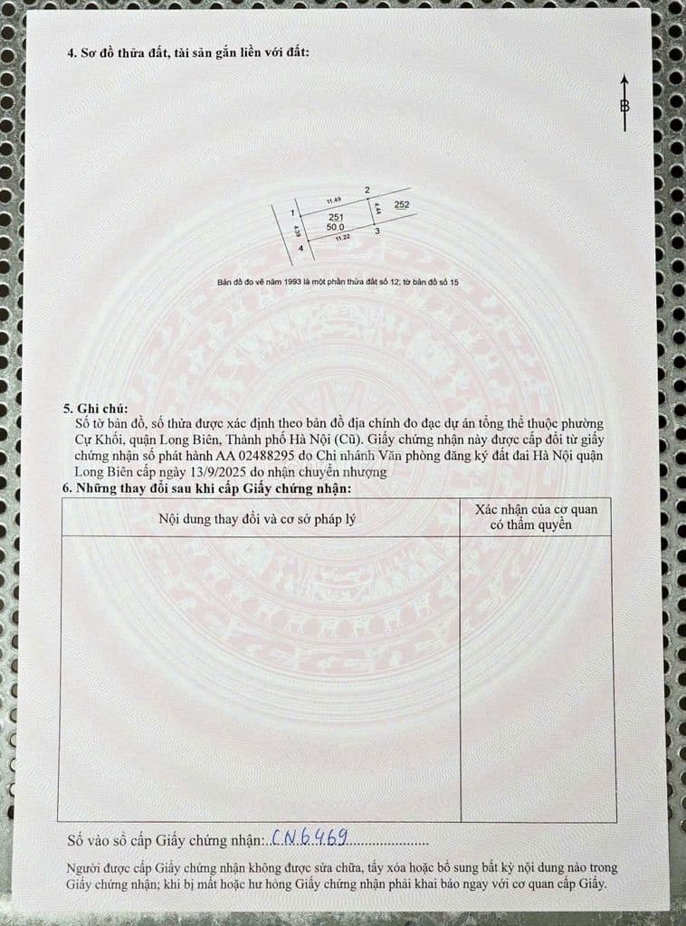 CẦN BÁN ĐẤT CỰ KHỐI LONG BIÊN HÀ NỘI. - Ảnh 2