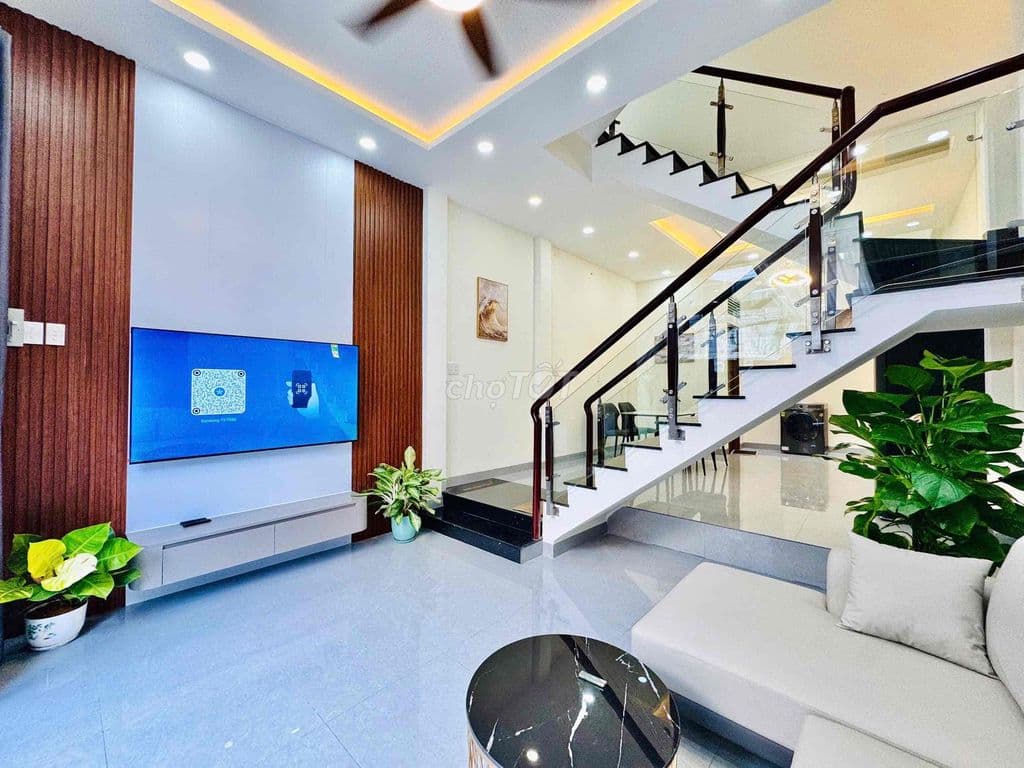 CHÍNH CHỦ BÁN NHÀ 4 tầng + sân thượng Khu D phường 25 - Ảnh 3