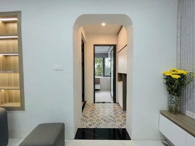 Cho thuê nhà riêng, 3 tầng, 4 phòng, ngõ nông, phố Trương Định.