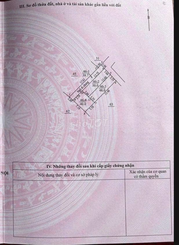 Chính chủ cần bán 48m² đất vân côn – ngõ thông 2.5m – giá chỉ 70 tr/m²