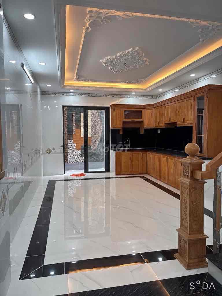 Mới xây 5 tầng, 72m2(4x18), hẻm xe hơi 1/, HL2 Bình Tân, sát BV quận - Ảnh 3