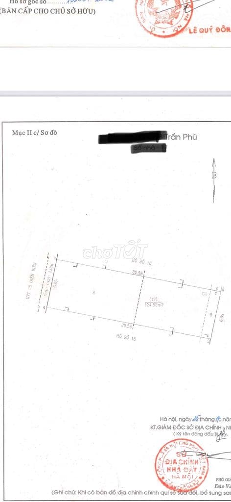 Bán Biệt Thự Vip Tướng Quân Đội 34A Trần Phú-Ba Đình Dt 142m2 x3,5T. - Ảnh 2