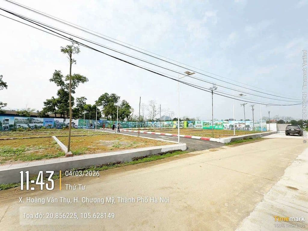 Trục trính Chương Mỹ gần tuyến mettro 12 Quốc lộ 6 giá Nhỉnh 1 tỷ 7 - Ảnh 3