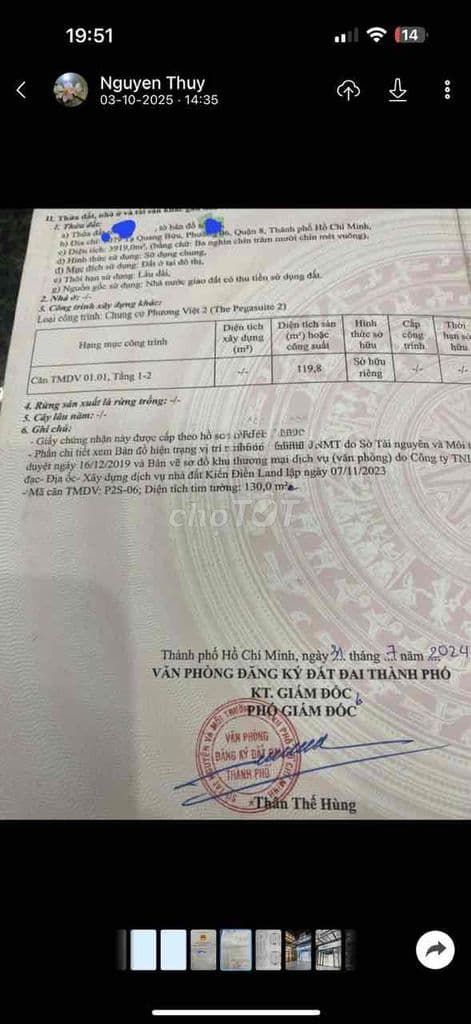 BÁN 2 CĂN SHOPHOUSE THE PEGASUITEQ8 GẦN Q5- ĐÃ CÓ SỔ SẴN HĐ THUÊ