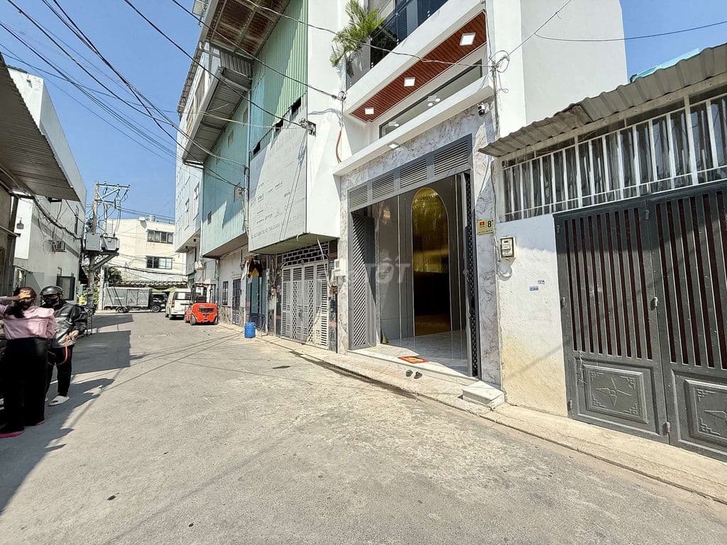 Nhà Phố 4m x 18m. 4 Tầng Có Thang Máy 1/ Hẻm nhựa 8m Đường Lâm Thị Hố - Ảnh 2