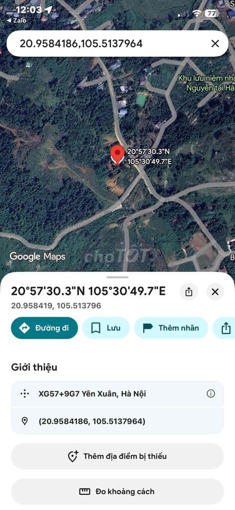 Bán Đát Thổ cư Hà Nội 1680m2 giá 25,2 tỷ giá 15tr/m2 - Ảnh 3