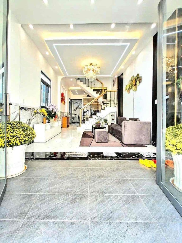 BÁN NHÀ SỔ HỒNG RIÊNG HXH HUỲNH TẤN PHÁT NHÀ BÈ 4X13M GIÁ 6 TỶ 650 TR. - Ảnh 3