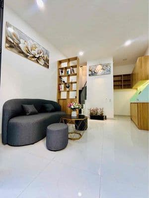 Nhà mới đẹp Bình Thạnh 2 tầng, cách 10m ra hẻm xe tải Chu Văn An, DTSD