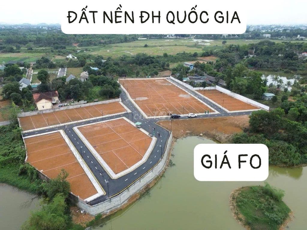 Bán đất_giá f0_đh quốc gia_fpt_hoà lạc_55 lô giá đầu tư