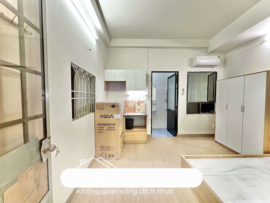 Căn hộ studio đầy đủ nội thất mới ngay D5 di chuyển quận trung tâm gần