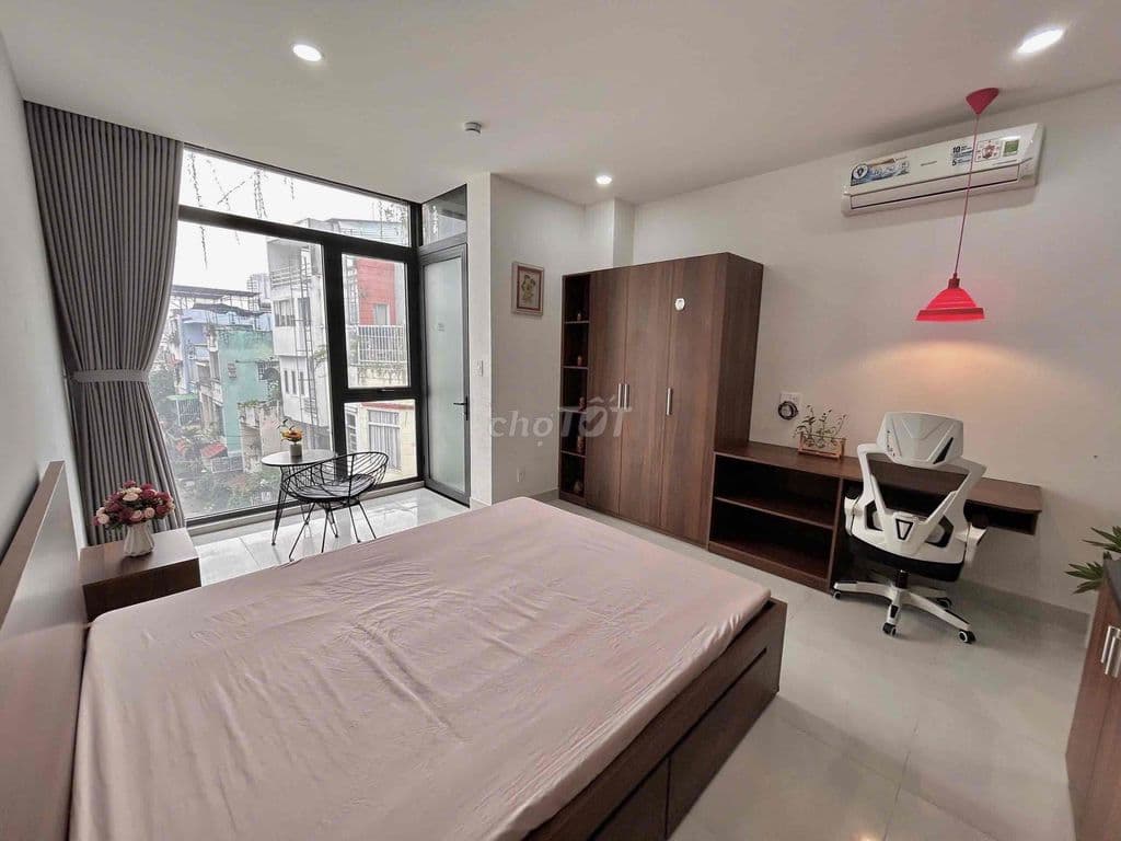 Mới 100%🧧Căn Hộ 40m2 ban công thoáng Ngã Tư Hàng Xanh, Bình Thạnh. - Ảnh 3