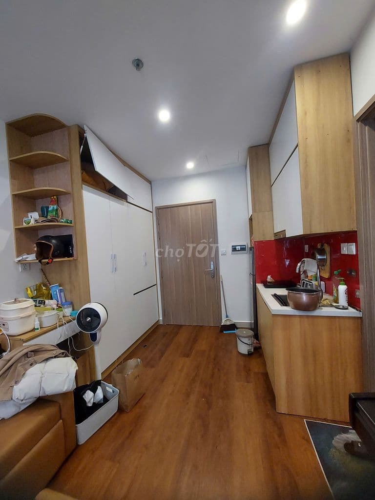 Cho thuê studio Vinhome Smart City tầng trung đầy đủ nội thất đẹp
