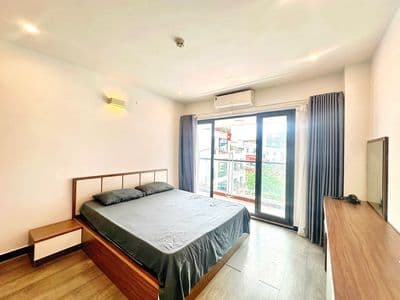 1n1k siêu rộng ô tô đỗ cửa 50m ra hồ tây, full nt, nhận khách nc ngoài