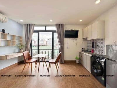 Căn hộ Studio_Balcon Trần Hưng Đạo Q1(Hình thật giá thật)