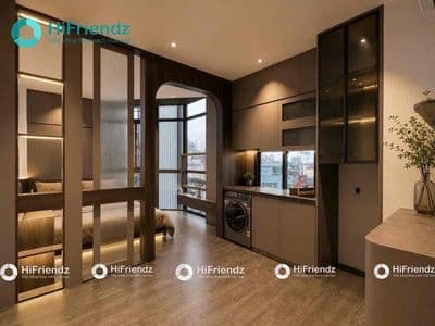 Căn hộ 1 phòng ngủ tách bếp, Full nội thất ngay trung tâm Bình Thạnh