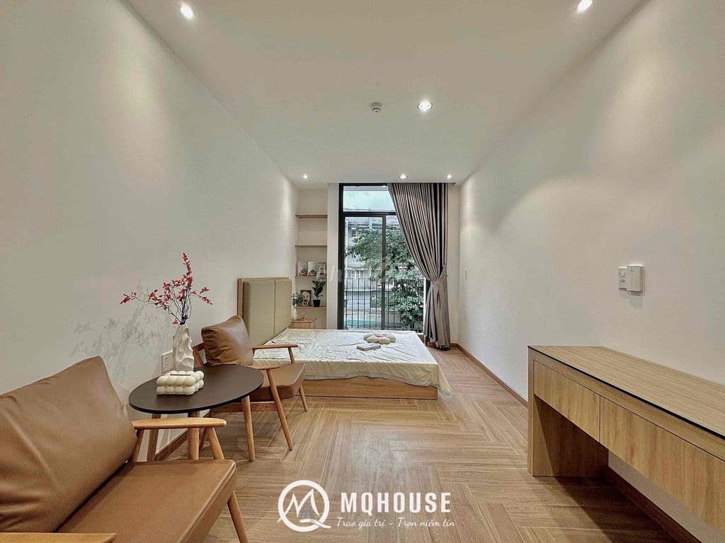 CĂN HỘ 1PN BAN CÔNG - MÁY GIẶT RIÊNG✨NGAY NGUYỄN THÁI BÌNH - KHU K300 - Ảnh 2