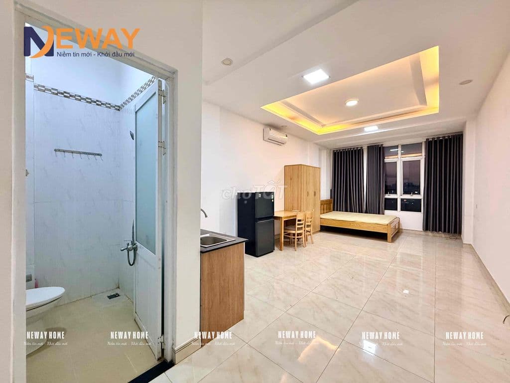 STUDIO Full nội thất - View Kính Siêu rộng 40m2 ngay Aeon Tân Phú - Ảnh 2