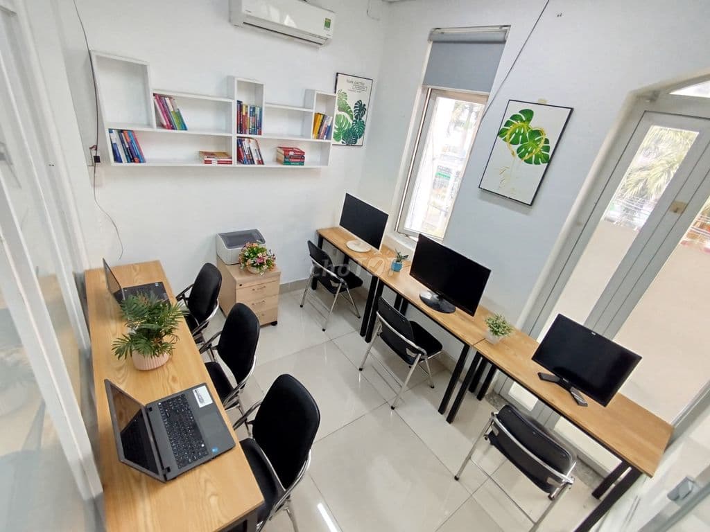 VĂN PHÒNG RIÊNG 3 NGƯỜI TRỌN GÓI 3 TRIỆU, SẴN NỘI THẤT VÀO LÀM NGAY