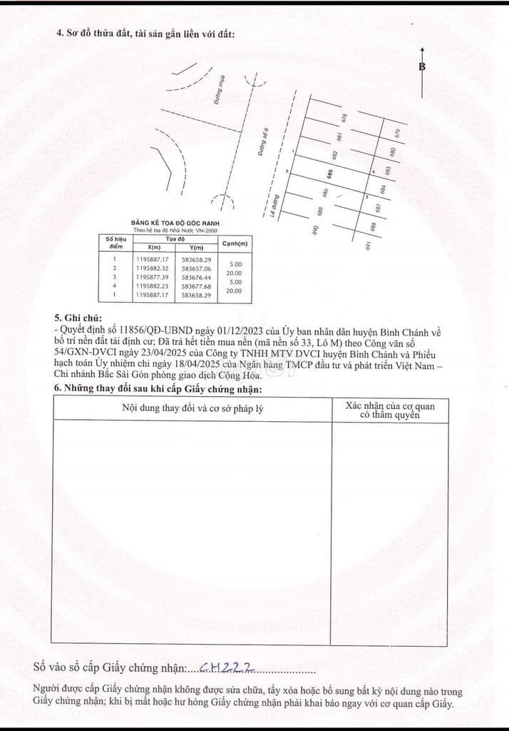 CHỈ TỪ 900Tr. SỞ HỮU LÔ ĐẤT NỀN TẠI AN HẠ(100m2), XÃ VĨNH LỘC, Tp.HCM