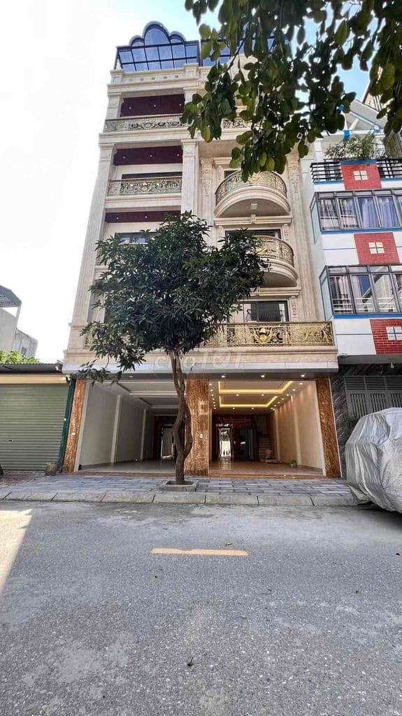 Bán Nhà Khu Phân Lô Tái Định Cư Thạch Bàn 56m2 x 6 tầng,thang máy