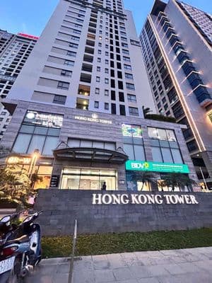 Rẻ! Căn hộ Hongkong Tower Đê La Thành, 67m2, 2PN, ban Kong, lô gia