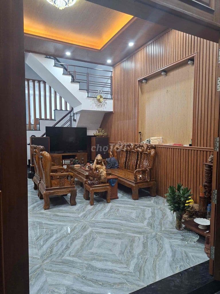 BÁN NHÀ DƯƠNG THỊ MƯỜI - 5 x 15 -3 TẦNG - SÁT CHỢ- 6 TỶ 450 - Ảnh 2