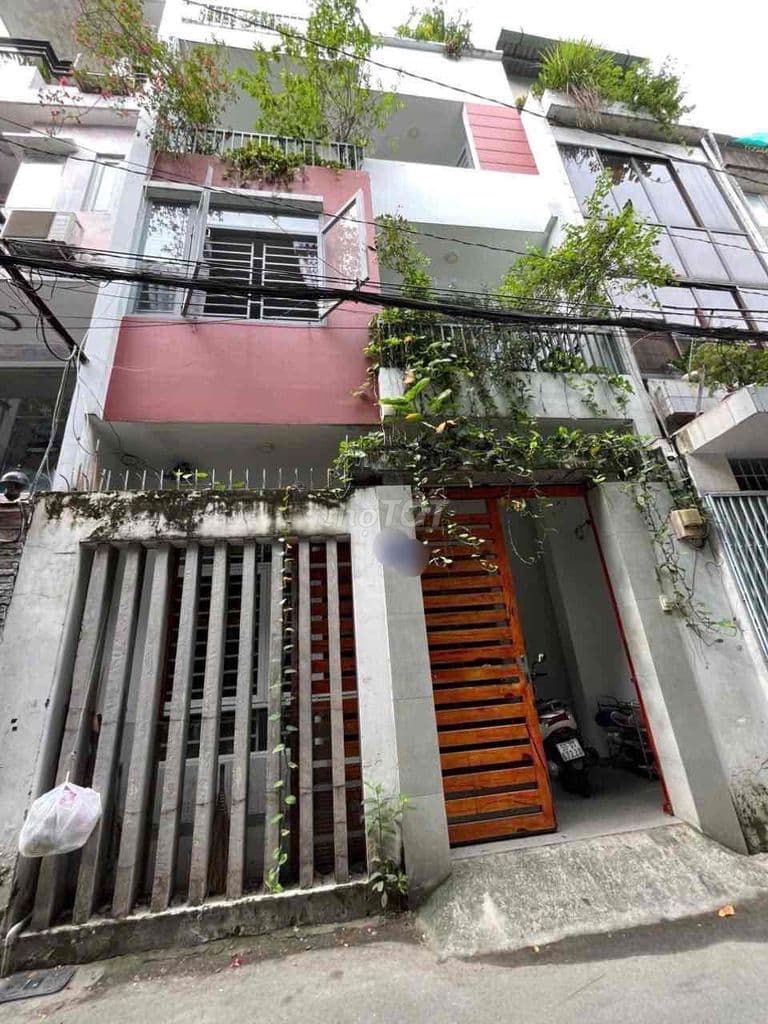 Nhà 4 tầng - hẻm oto- ngang 5,7m - sát bắc hải