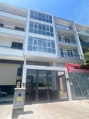 Tòa nhà văn phòng, hầm 4 lầu, thang máy, khu An Phú An khánh, quận 2