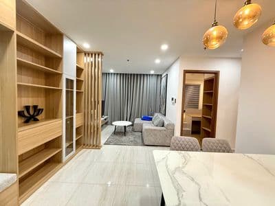 Cho thuê căn hộ Happy One Central, nội thất cao cấp 2PN căn góc rộng