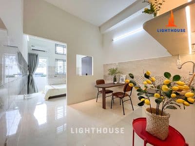 STUDIO BAN CÔNG MỚI TÁCH BẾP - GẦN ĐH HUTECH, UEF - ĐẦY ĐỦ NỘI THẤT