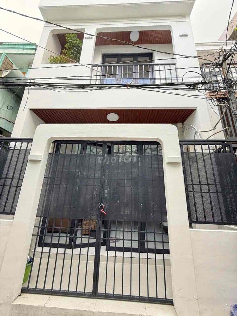 HIẾM 4x12 - NHÀ ĐẸP - 3PN TRỆT - 2 TẦNG - HẺM ĐẸP