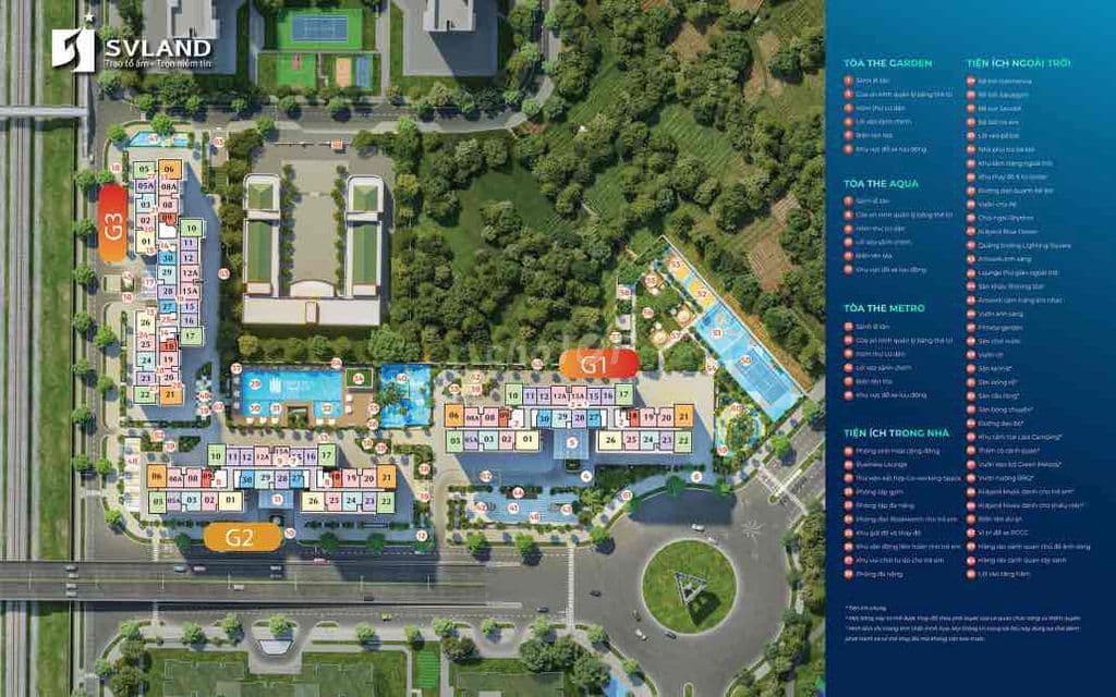 Bán căn hộ G2 Sola park Smart city