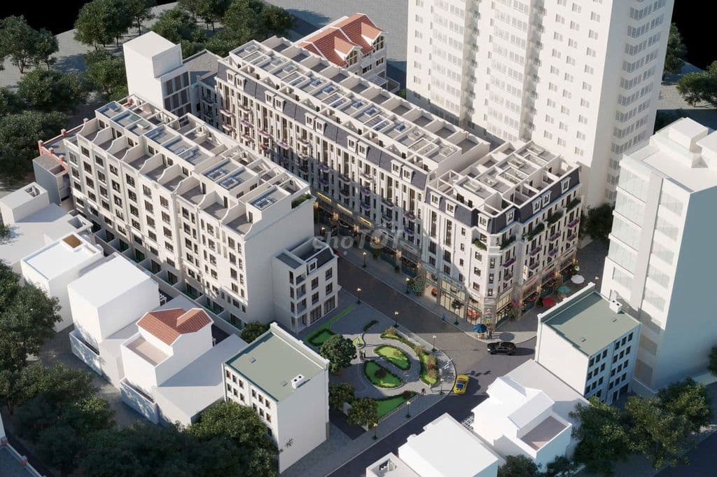 Quỹ ngoại giao shophouse tại phố Láng Hạ xây 7 tầng có 1 hầm để xe