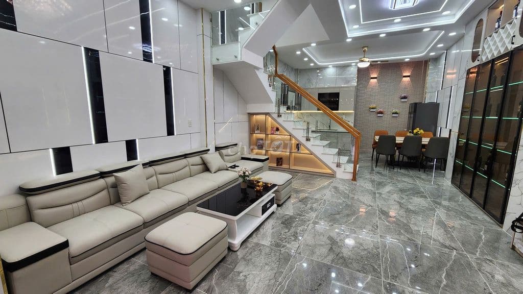 NHÀ PHỐ MỚI NGANG 5M – 5 TẦNG – SÂN Ô TÔ | 1/TL37, Q12 | DƯỚI 7 TỶ - Ảnh 3