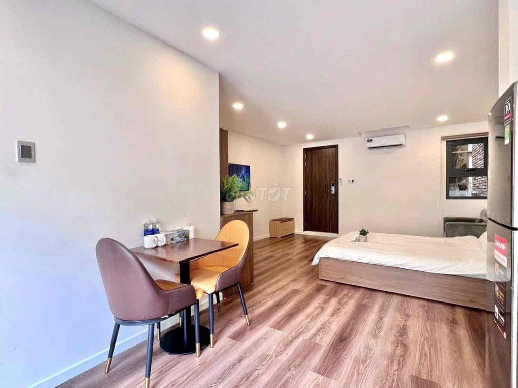 Căn hộ ban công 30m2 full ánh sáng tại Lê Trực gần chợ Bà Chiểu - Ảnh 3